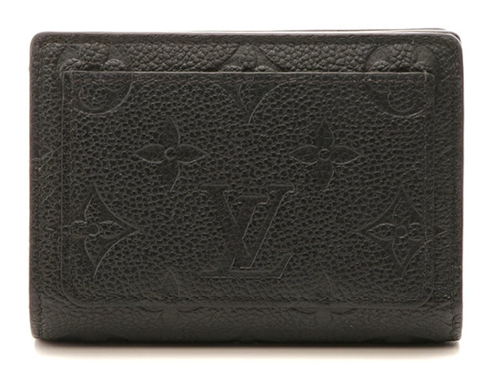 LOUIS VUITTON Portefeuille Claire Empreinte Noir Black